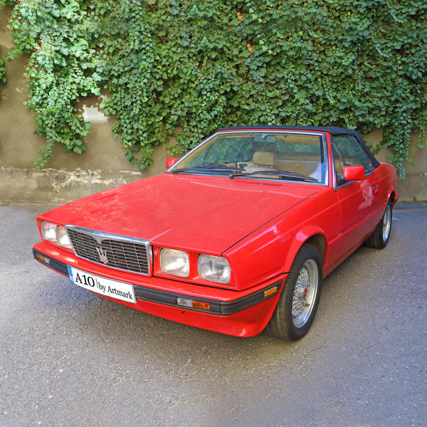 Maserati Spyder biturbo convertible, 1988, a aparținut lui Sir Elton John, Foto: Artmark