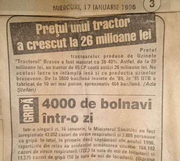 Din presa de acum 25 de ani, Foto: Romania Libera