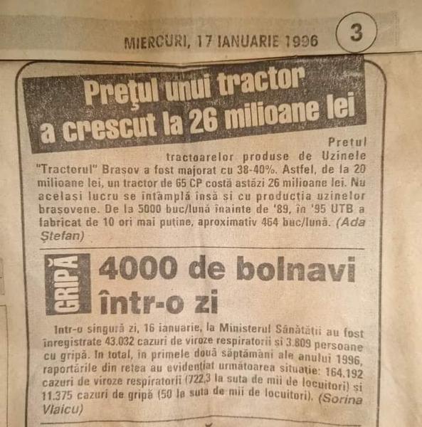 Din presa de acum 25 de ani, Foto: Romania Libera