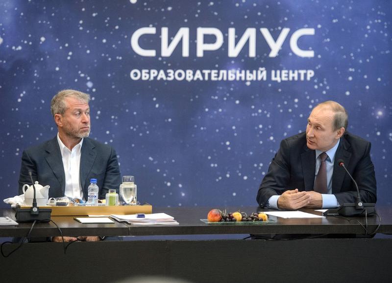 Roman Abramovici alaturi de Vladimir Putin, Foto: Kommersant Photo Agency / ddp USA / Profimedia