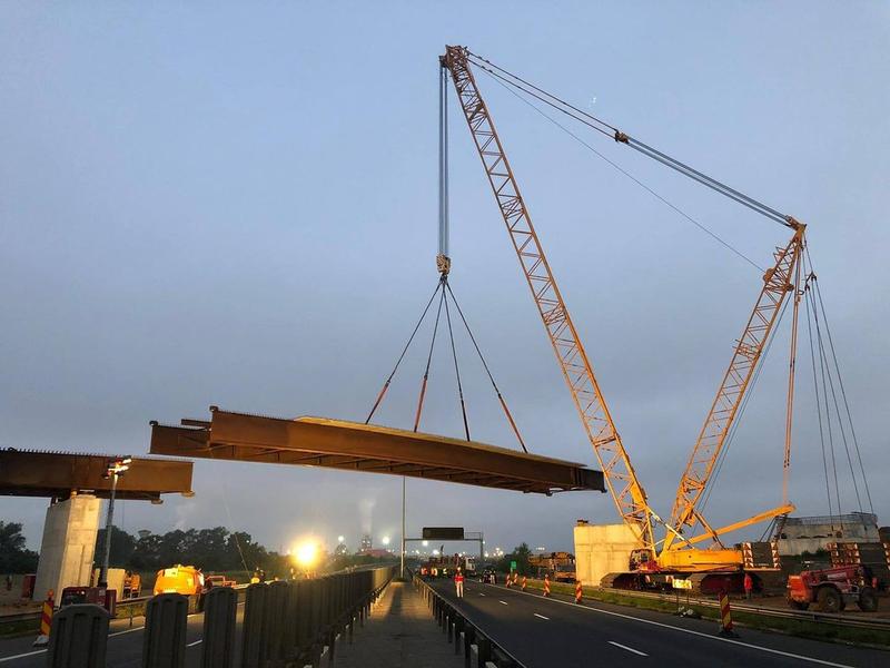 Lucrari pe autostrada, Foto: CNAIR
