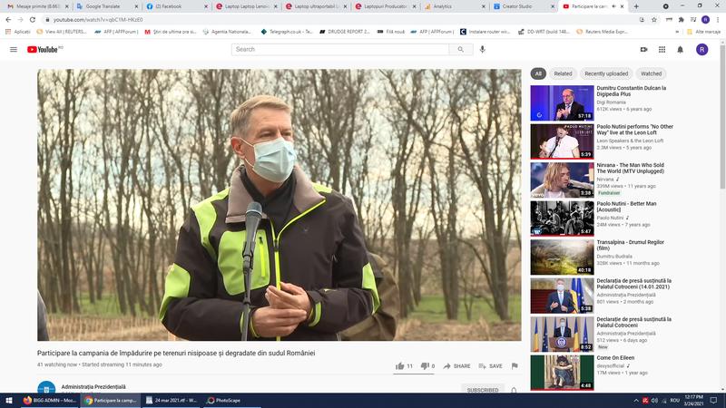 Klaus Iohannis, Foto: Captura YouTube