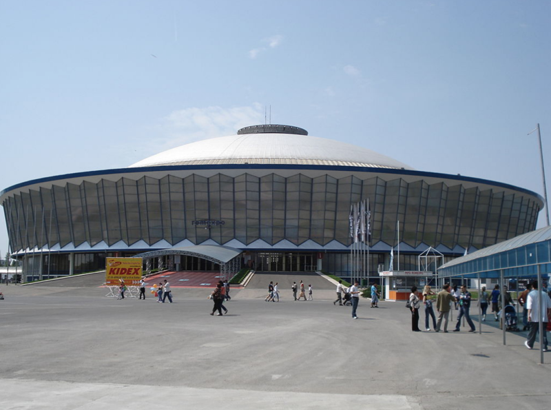 Pavilionul central al complexului ROMEXPO, Foto: Wikipedia