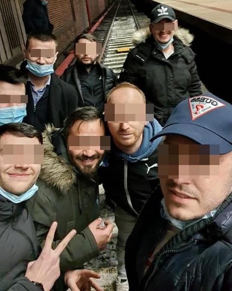 Protestatarii de la metrou, Foto: USLM