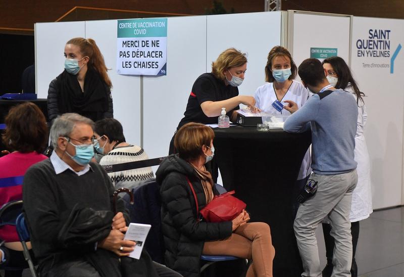 Vaccinare anti-Covid in Franta, Foto: Liewig Christian / Abaca Press / Profimedia Images