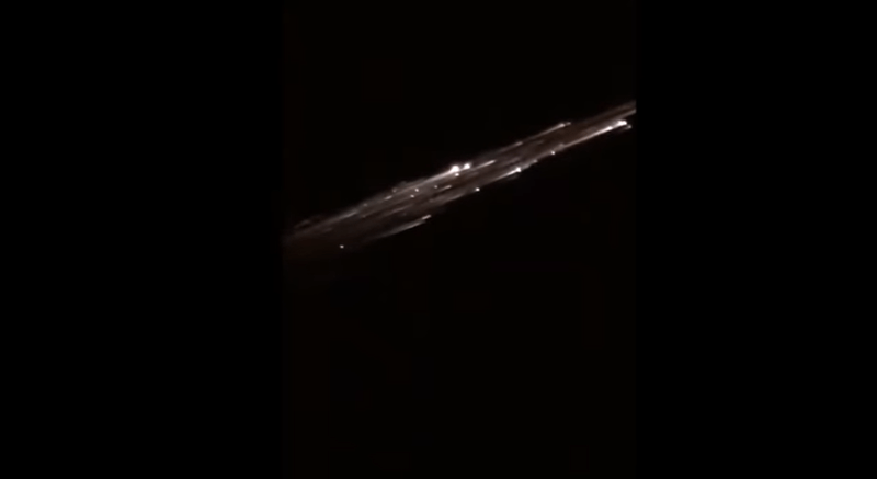 Resturi racheta SpaceX, Foto: Captura YouTube