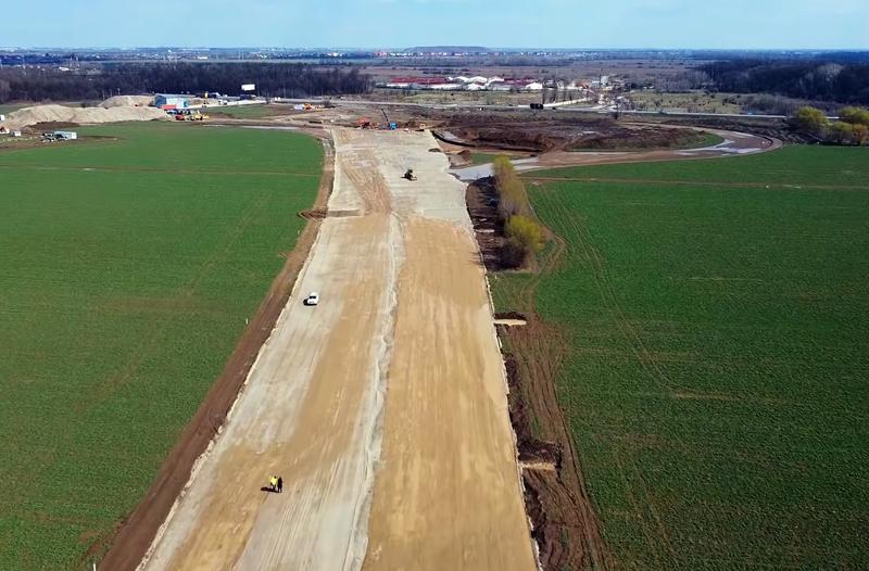 A0 Sud - Lot 2 - martie 2021, Foto: Captura YouTube