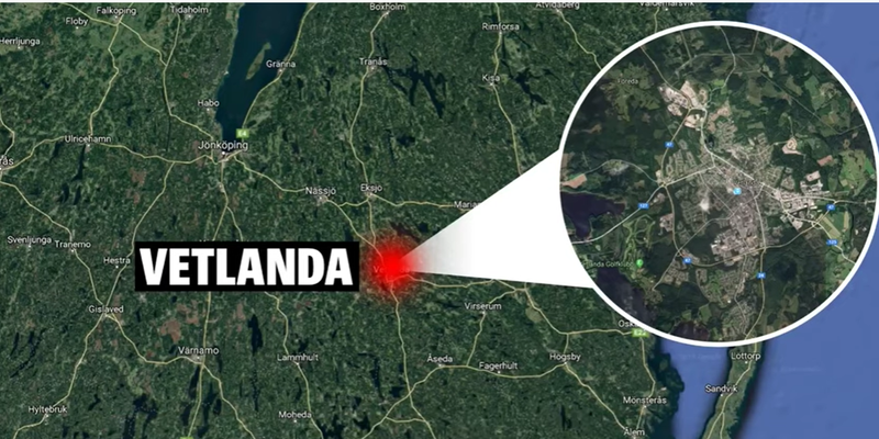 atac Vetlanda Suedia, Foto: Captura YouTube