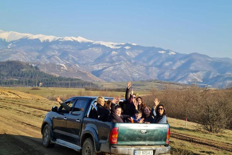 Turcan si Cîmpean in camionetă, Foto: Turnul Sfatului