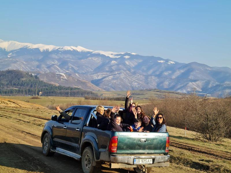Turcan si Cîmpean in camionetă, Foto: Turnul Sfatului