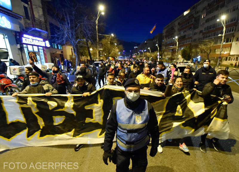 Protest anti-restrictii in Bucuresti, Foto: Agerpres