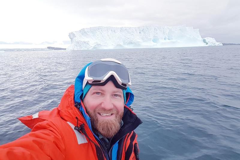 Cristian Coman in Antarctica, Foto: arhiva personala