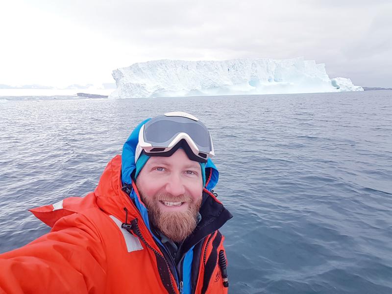 Cristian Coman in Antarctica, Foto: arhiva personala