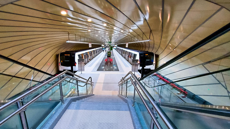 Statia Valea Ialomitei de pe Magistrala-5, Foto: mihaicraciun.eu/