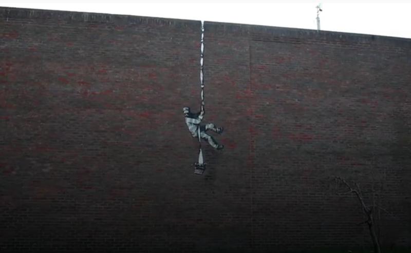 Banksy, desen, Foto: youtube.com