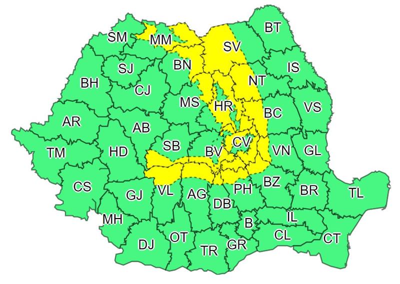 Avertizare meteo, Foto: ANM