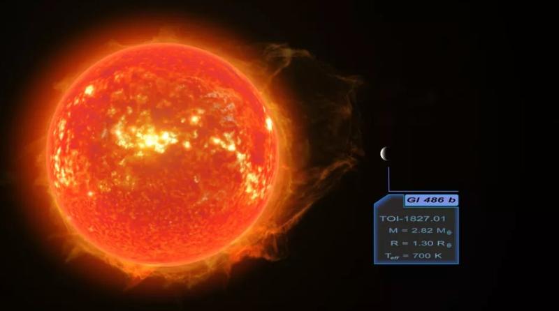 Ilustratie cu Gliese 486 b, Foto: space.com