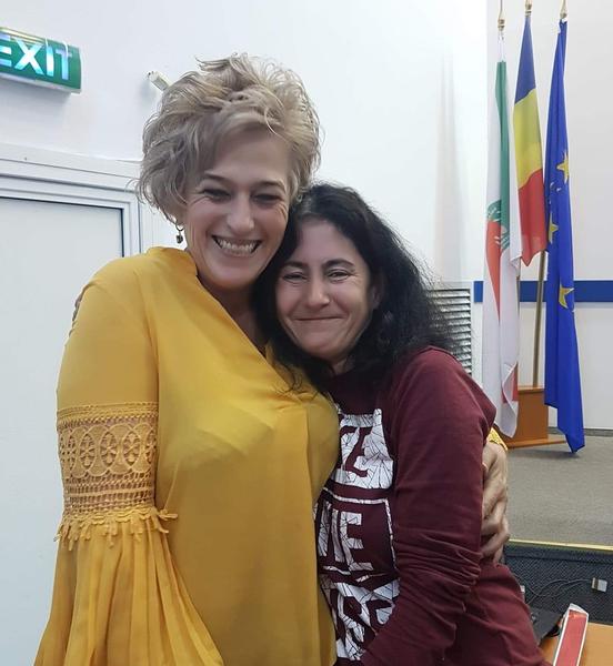 Nicoleta Florea si Nicoleta Vaia, paciente cu mastocitoza, Foto: Arhiva personala