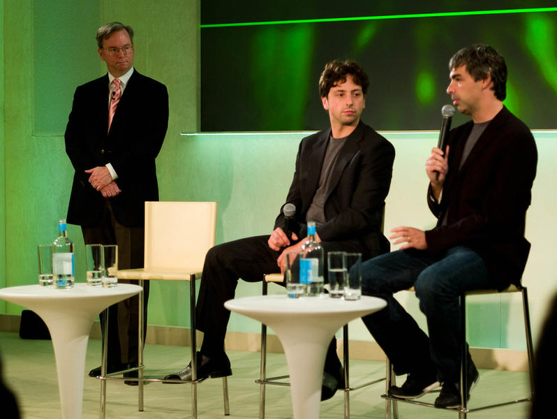 Sergey Brin (stanga) si Larry Page (dreapta), Foto: Flickr