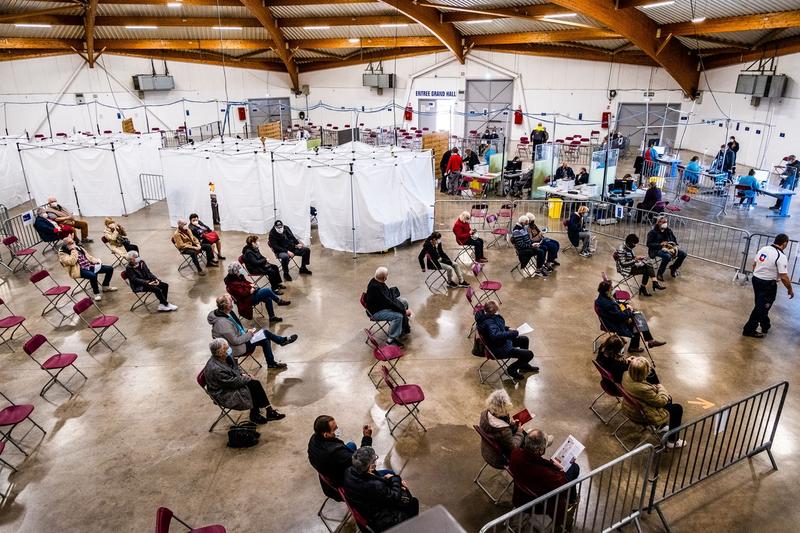 Vaccinare in Perpignan, Franta, Foto: AFP / AFP / Profimedia