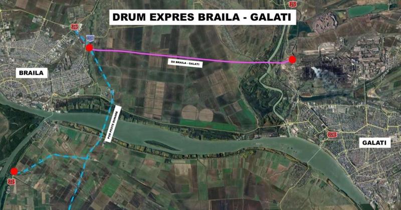 Drumul Expres Brăila - Galați, Foto: MT