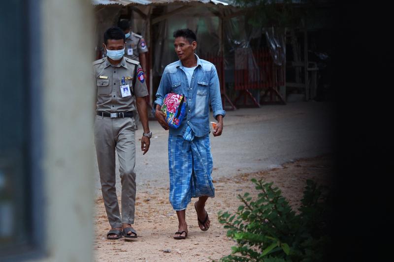 Prizonier Myanmar, Foto: STR / AFP / Profimedia