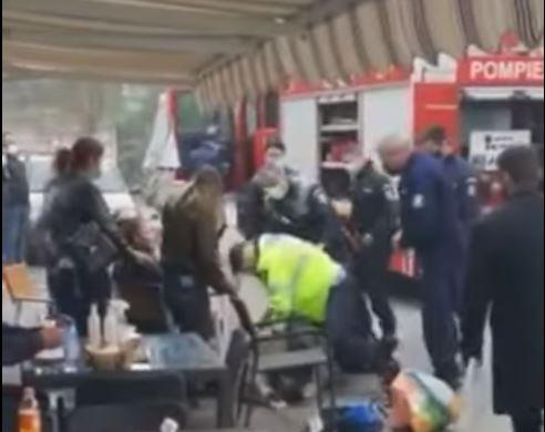 Barbat mort in Pitesti, Foto: Captura YouTube