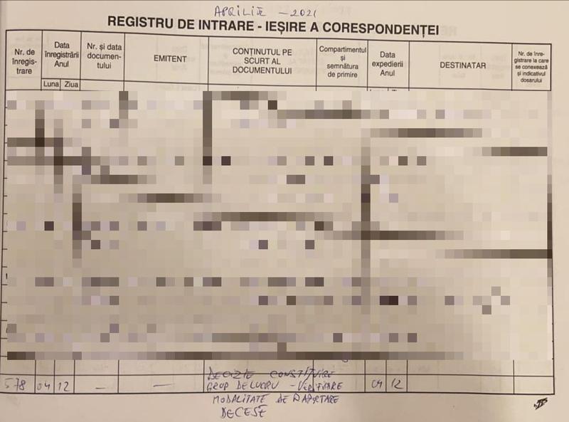 Registru 2, Foto: Hotnews