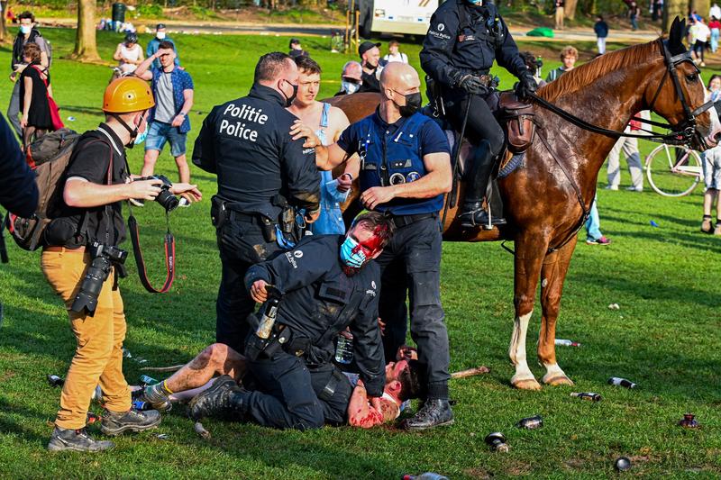 Interventie Bruxelles, Foto: Isopix / Shutterstock Editorial / Profimedia