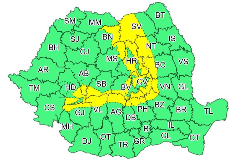 Avertizare meteo, Foto: ANM