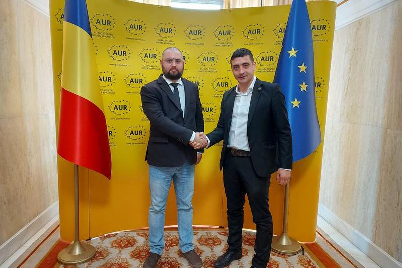 Dan Radulescu și George Simion, Foto: Hotnews