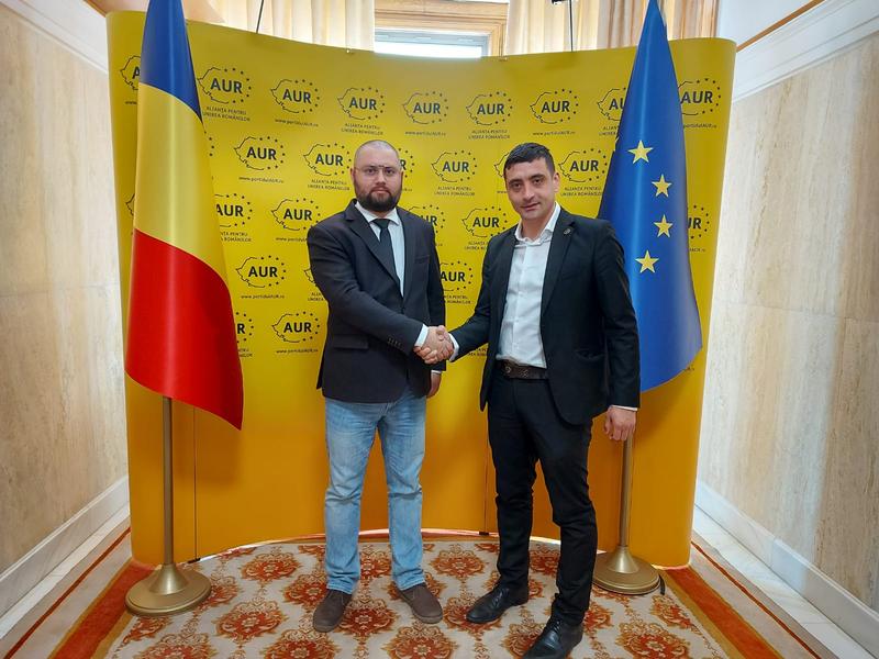 Dan Radulescu și George Simion, Foto: Hotnews