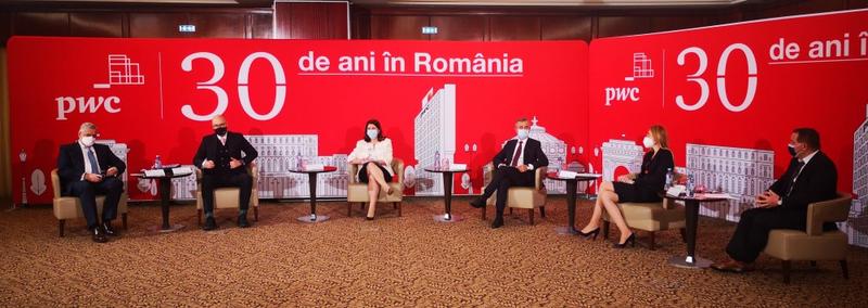 Cristian Nacu, Daniel Anghel, Mirela Calugareanu, Ionut Simion, Alina Popa, Adrian Boghiu, Foto: PwC România