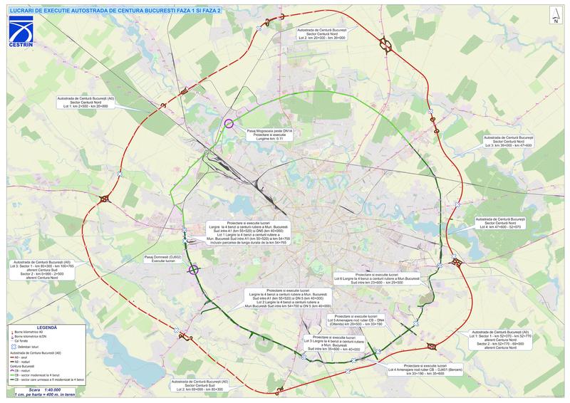 Proiectele rutiere din jurul Bucurestiului - aprilie 2021, Foto: Catalin Drula / Facebook