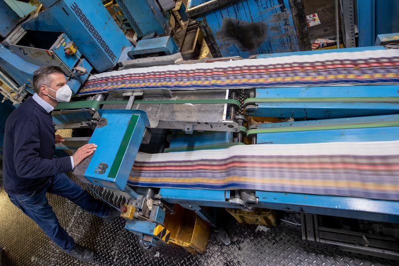 Tipografia Prinovis, Foto: DANIEL KARMANN / AFP / Profimedia