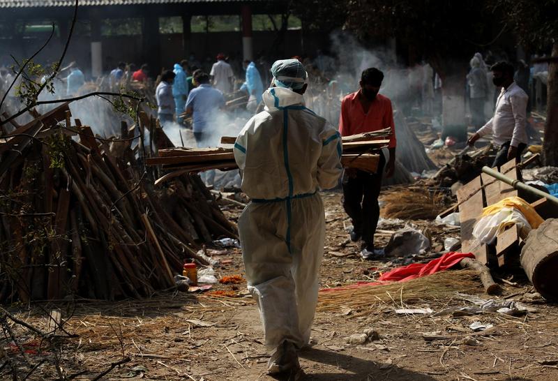 Incinerari Covid India 6, Foto: Naveen Sharma-SOPA Images / Shutterstock Editorial / Profimedia