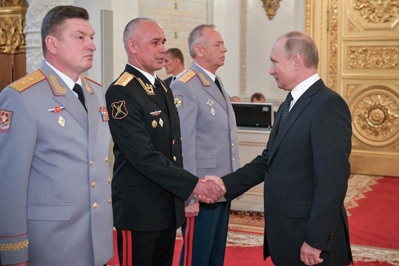 Vladimir Putin, intalnire cu comandanti militari rusi, Foto: Alexei Druzhinin / TASS / Profimedia