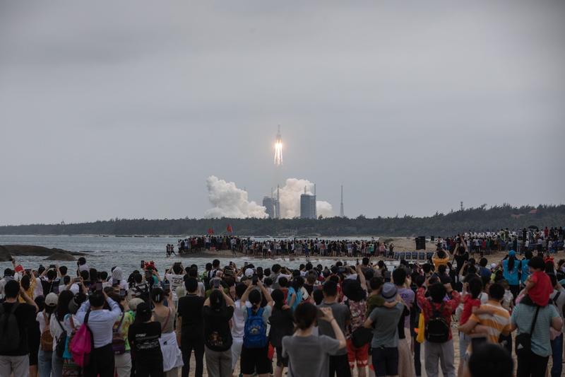 Lansarea modulului Tianhe, Foto: Costfoto / ddp USA / Profimedia