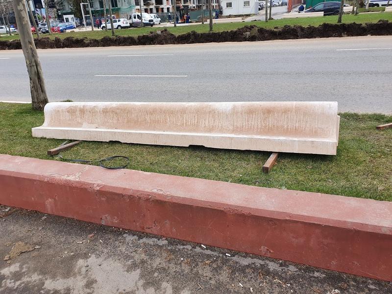 Borduri noi in Sectorul 3 in locul celor rosii, Foto: Hotnews