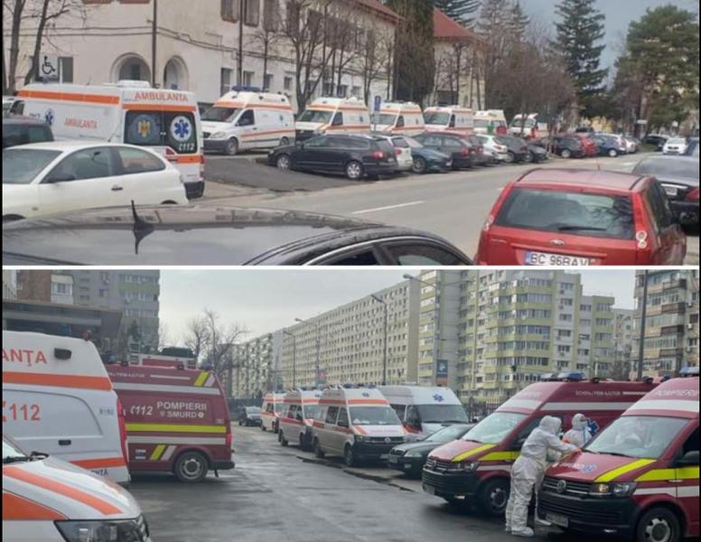 Coada ambulante, Foto: Vlad Voiculescu - Facebook