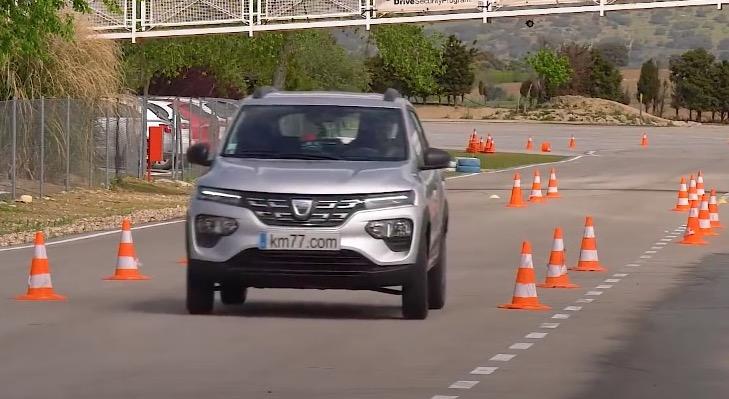 Dacia Spring - Testul Elanului, Foto: Captura YouTube