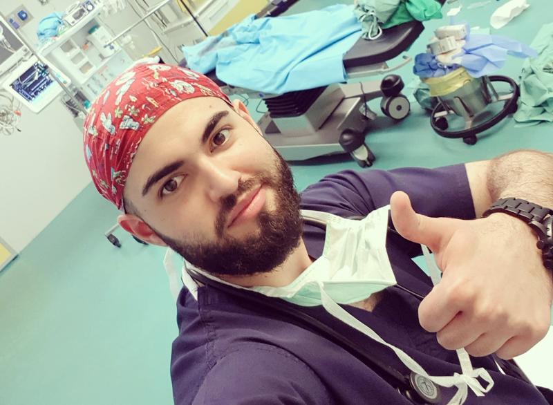 Medicul rezident Vlad Marinescu, Foto: Arhiva personala