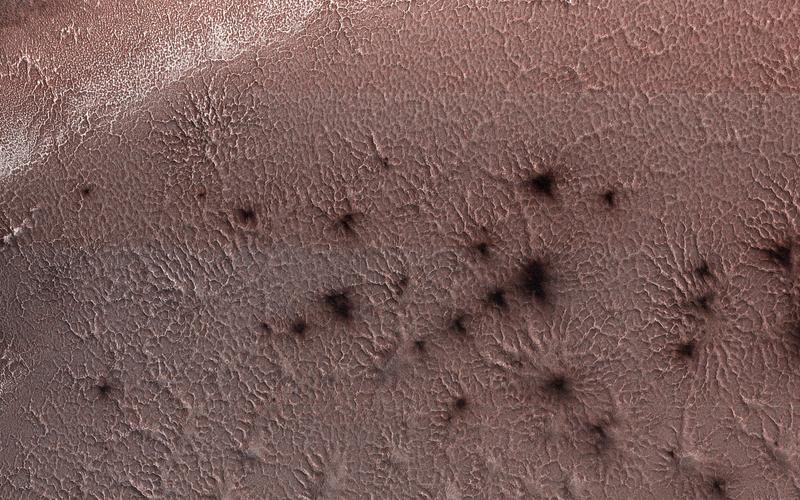 Paianjenii de pe Marte, Foto: NASA