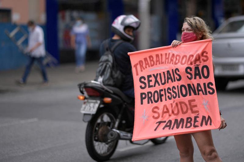 Protest prostituate Brazilia, Foto: DOUGLAS MAGNO / AFP / Profimedia