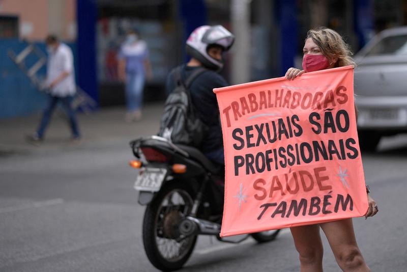 Protest prostituate Brazilia, Foto: DOUGLAS MAGNO / AFP / Profimedia