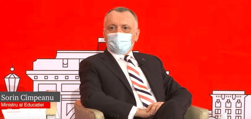 Sorin Cîmpeanu, la conferinta PwC, Foto: Captura YouTube