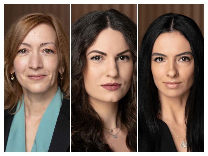 Raluca Pușcas, Georgiana Ghinescu, Alexandra Dunăreanu, Foto: Filip & Company