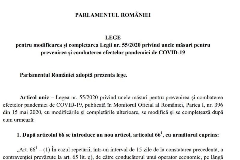 Proiect lege inchidere localuri pentru 15 sau 30 de zile, Foto: Hotnews