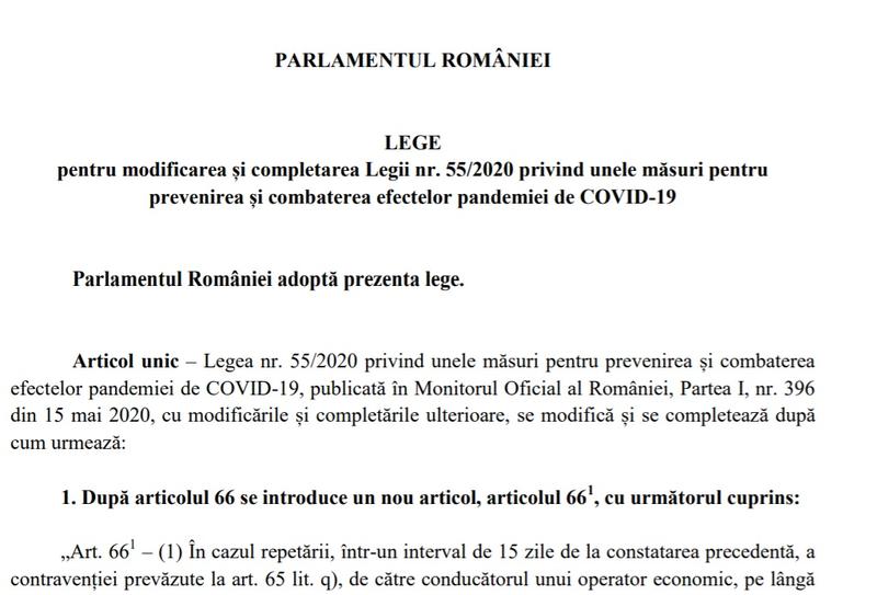 Proiect lege inchidere localuri pentru 15 sau 30 de zile, Foto: Hotnews