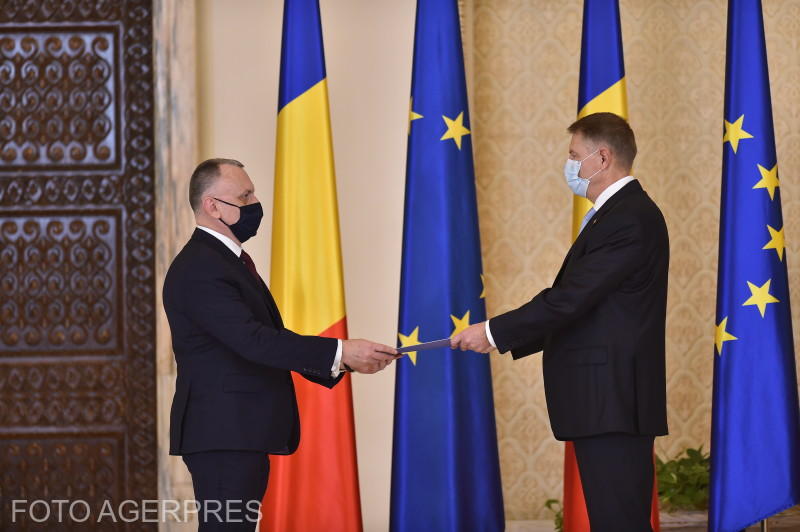 Klaus Iohannis si Sorin Cimpeanu, Foto: Agerpres